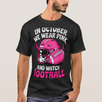 In October We Wear Nk Breast Football Cancer Aware