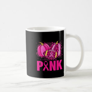 In October We Wear Nk Football Breast Cancer Aware Coffee Mug