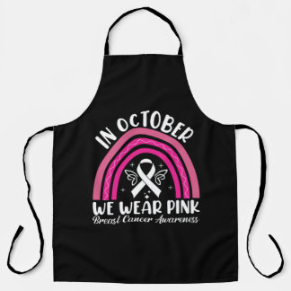 In october we wear pink apron