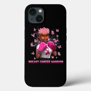In October We Wear Pink Black Woman Breast Cancer  Case-Mate iPhone Case