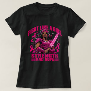 In October We Wear Pink Black Woman Shirt, Breast  T-Shirt