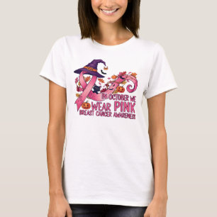 In October We Wear Pink – Breast Cancer Awareness T-Shirt