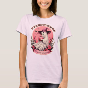 In October We Wear Pink, Breast Cancer T-Shirt