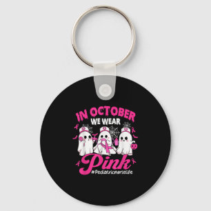 In October We Wear Pink Paediatrics Nurse Life Bre Key Ring