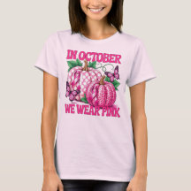In October We Wear Pink, Pumpkins And Butterflies
