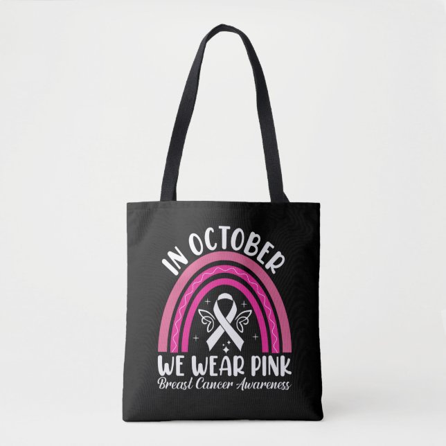 In october we wear pink tote bag (Front)