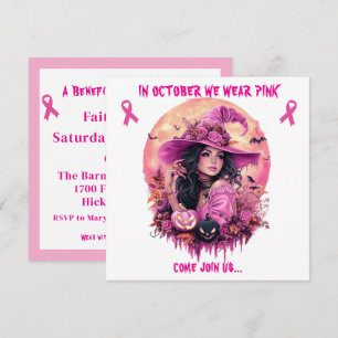 In October We Wear Pink Witch Fundraiser Event