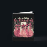 In October We Wear Pink Witches Breast Cancer Awar Card<br><div class="desc">In October We Wear Pink Witches Breast Cancer Awareness</div>