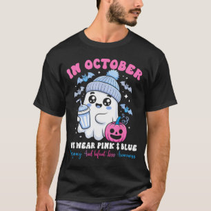 In october wear pink and blue infant loss T-Shirt