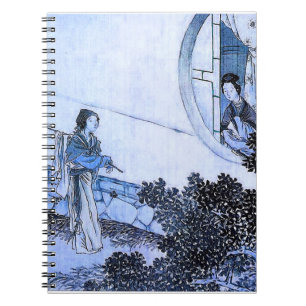 In Old Japan (blue version) Notebook