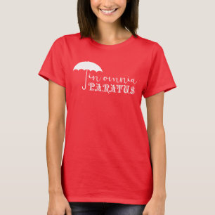 In Omnia Paratus Basic Red Tee