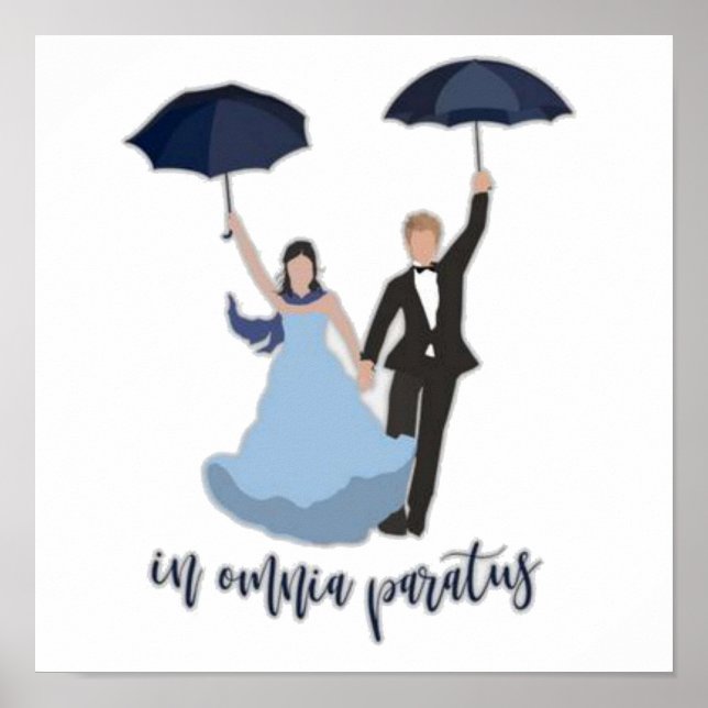 In Omnia Paratus Drawing  Poster (Front)