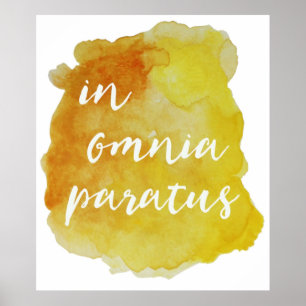 In Omnia Paratus  Ready for Anything Poster