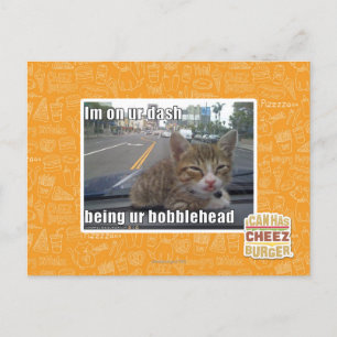 In on ur dash postcard