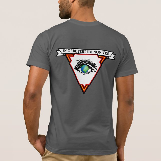 "IN ORBE TERRUM NON VISI" T-Shirt (Back)
