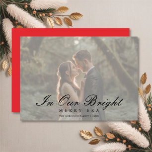 In Our Bright Merry Era Cozy Winter Couple Card