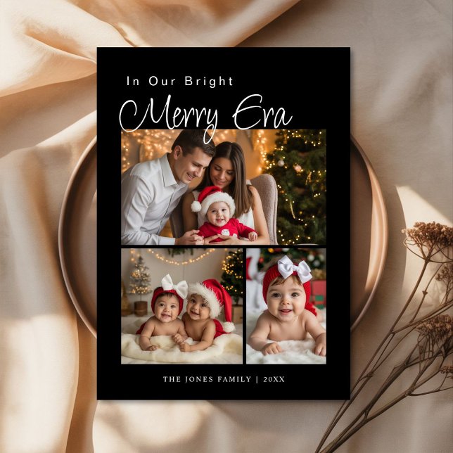 In Our Bright Merry Era Family Christmas Card (Creator Uploaded)