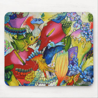 In Our Garden Mouse Pad With Dragon