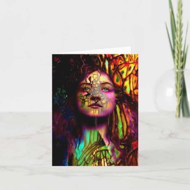 in pieces card (Front)