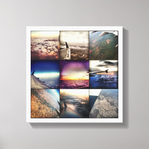 "In Plane View" Canvas Print