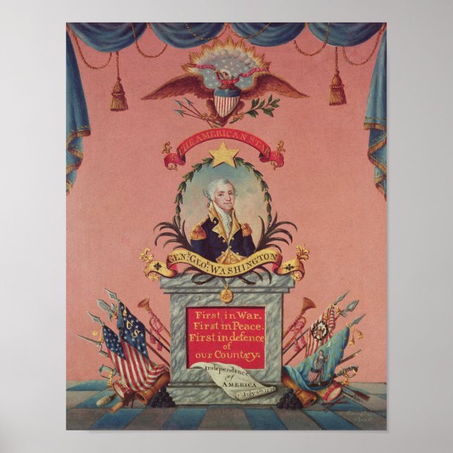 In Praise of George Washington Poster (Front)