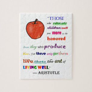 In Praise of Teachers Jigsaw Puzzle