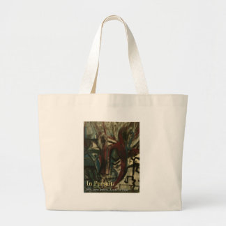 in pursuit large tote bag
