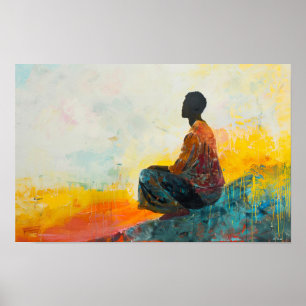 In Quiet Prayer Poster