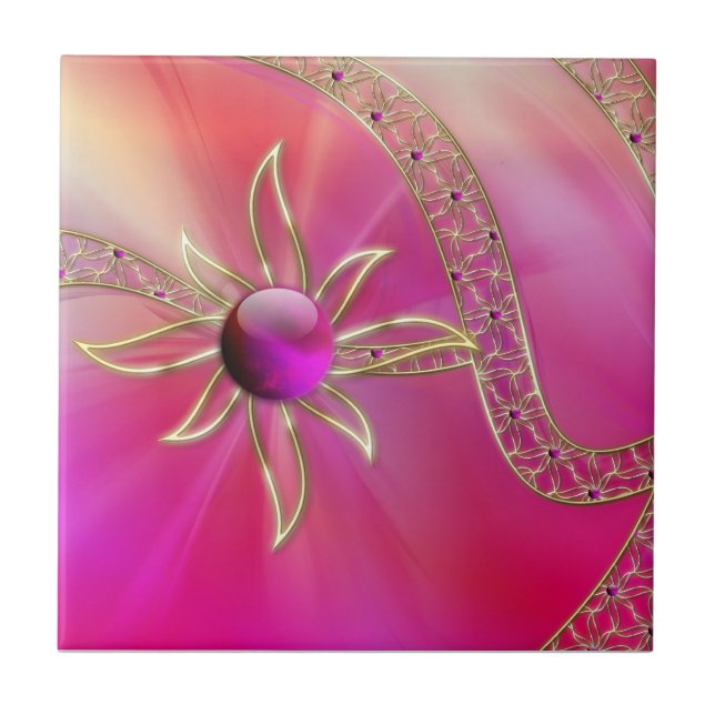 In Radiant Splendour Decorative Tile (Front)
