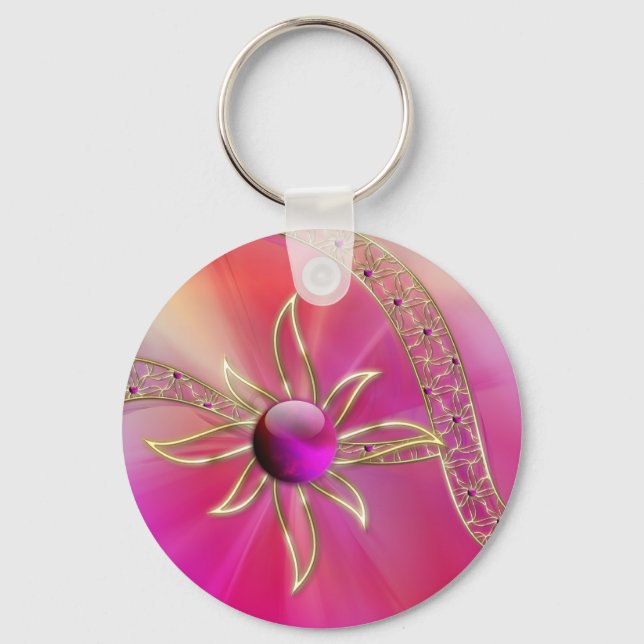 In Radiant Splendour Keychain (Front)