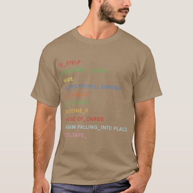 IN RAINBOWSRACKLIST boy funny T-Shirt (Front)