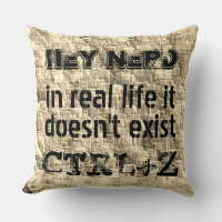 In real life there is no undo, nerdy phrase