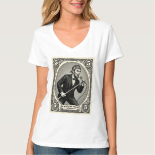In Rock We Trust 5 Rocks Lincoln Singer T-Shirt