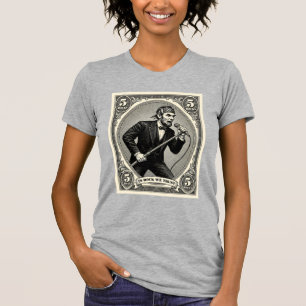 In Rock We Trust 5 Rocks Lincoln Singer T-Shirt