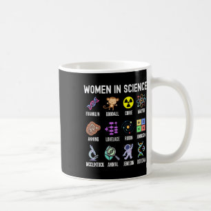 In Science - Feminist Stem Girls Empowerment Kids  Coffee Mug