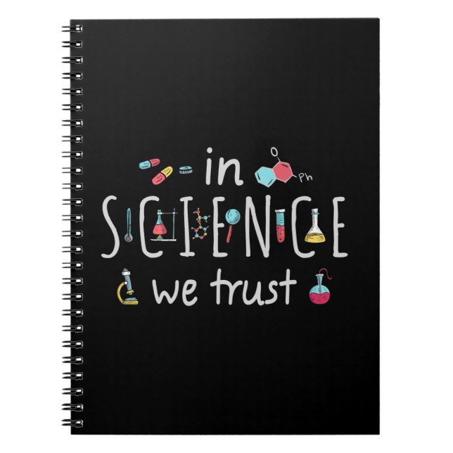 In Science we trust Notebook (Front)
