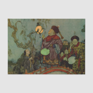 “In Search of a Nightingale” by Edmund Dulac Tissue Paper