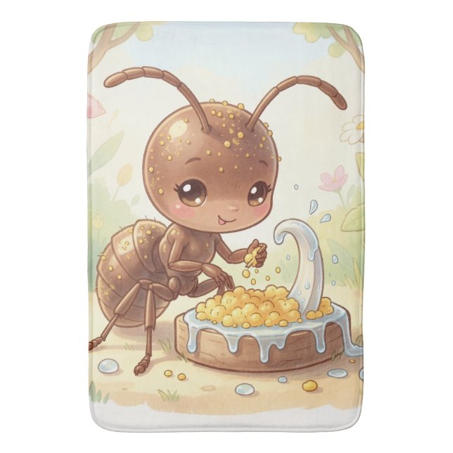 In Search of Blossom Gold.2 Bath Mat (Front Vertical)