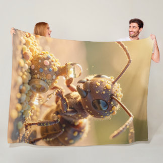In Search of Blossom Gold.4 Fleece Blanket