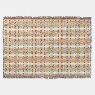 In Search of Blossom Gold.9 Throw Blanket