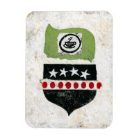 In Search Of Coffee Refrigerator Magnet