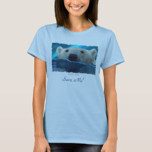 "IN SEARCH OF ICE" Tops & T-shirts