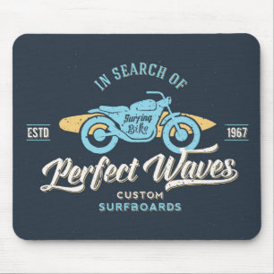 In Search Of Perfect Waves Poster Mouse Mat