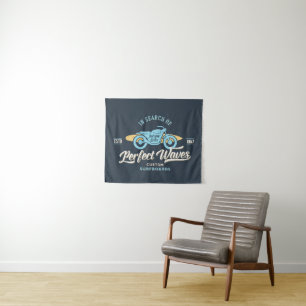 In Search Of Perfect Waves Poster Tapestry