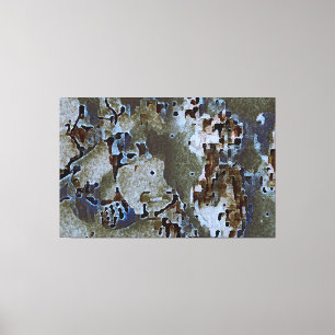 In Search Of The Soul Acrylic Silk Wash Canvas Print