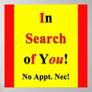 In Search of You Poster Matte