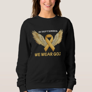 In September We Wear Cottagecore Angel Wings Child Sweatshirt