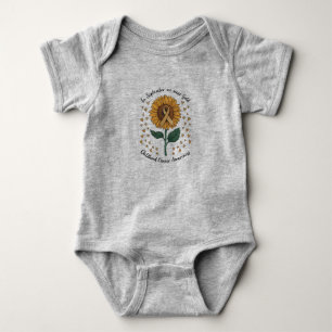 In September We Wear Gold Childhood Cancer Aware Baby Bodysuit