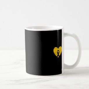 In September We Wear Gold Childhood Cancer Awarene Coffee Mug
