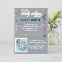 IN SEPTEMBER WE WEAR GOLD  INVITATION